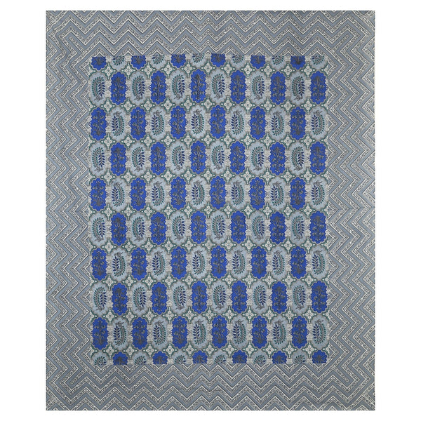 Rudra Bazaar Multicolour 210 TC Cotton Double King Bedsheet With 2 Pillow Covers - Distacart