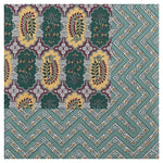 Thumbnail for Rudra Bazaar Multicolour 210 TC Cotton Double King Bedsheet With 2 Pillow Covers - Distacart