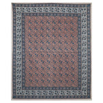 Thumbnail for Rudra Bazaar Multicolour 210 TC Cotton Double King Bedsheet With 2 Pillow Covers - Distacart