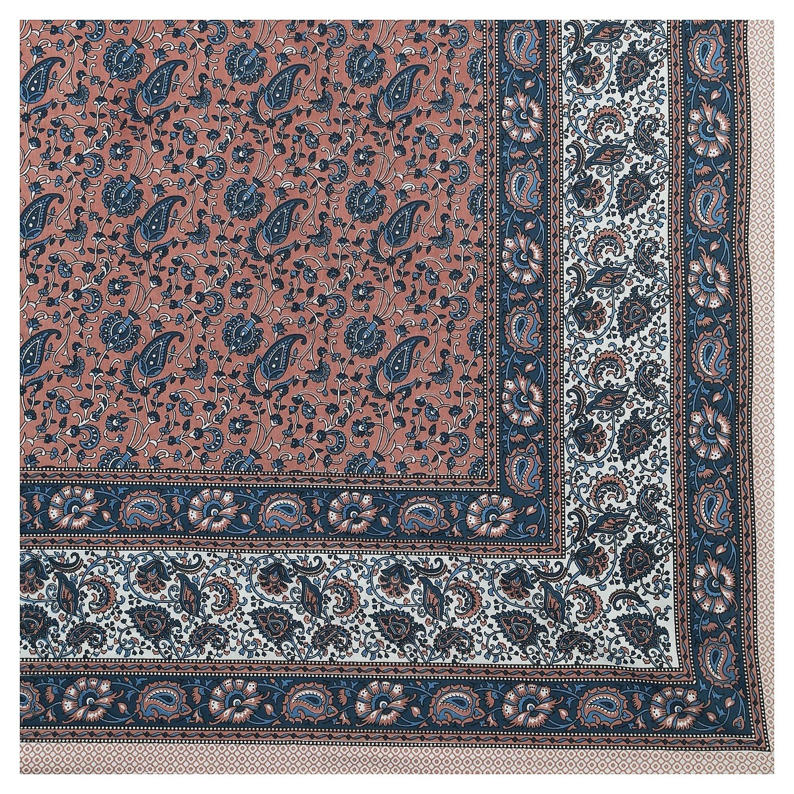 Rudra Bazaar Multicolour 210 TC Cotton Double King Bedsheet With 2 Pillow Covers - Distacart