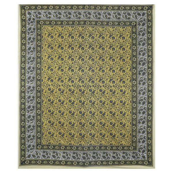 Rudra Bazaar Multicolour 210 TC Cotton Double King Bedsheet With 2 Pillow Covers - Distacart