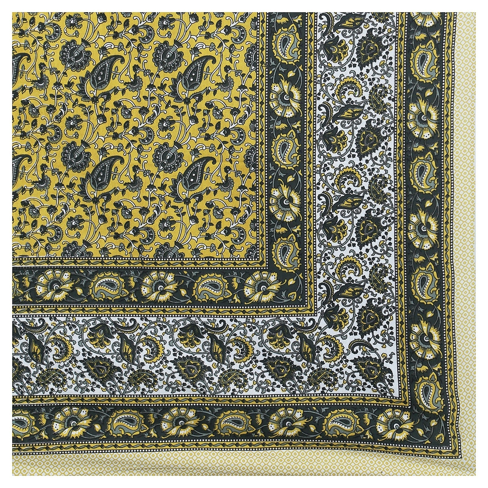 Rudra Bazaar Multicolour 210 TC Cotton Double King Bedsheet With 2 Pillow Covers - Distacart