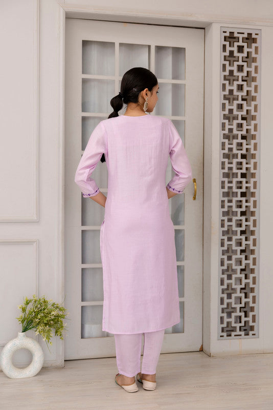 Malishka Women's Viscose Yoke Design Solid Straight Kurta Pant With Dupatta