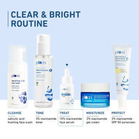 Thumbnail for Plum 10% Niacinamide Brightening Face Serum With Rice Water - Fades Blemishes & Dark Spots, Beginner Friendly