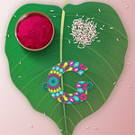 Thumbnail for Indianvibez Alphabet G Wooden Rakhi - Kids Rakhi