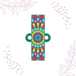Thumbnail for Indianvibez Alphabet J Wooden Rakhi - Kids Rakhi