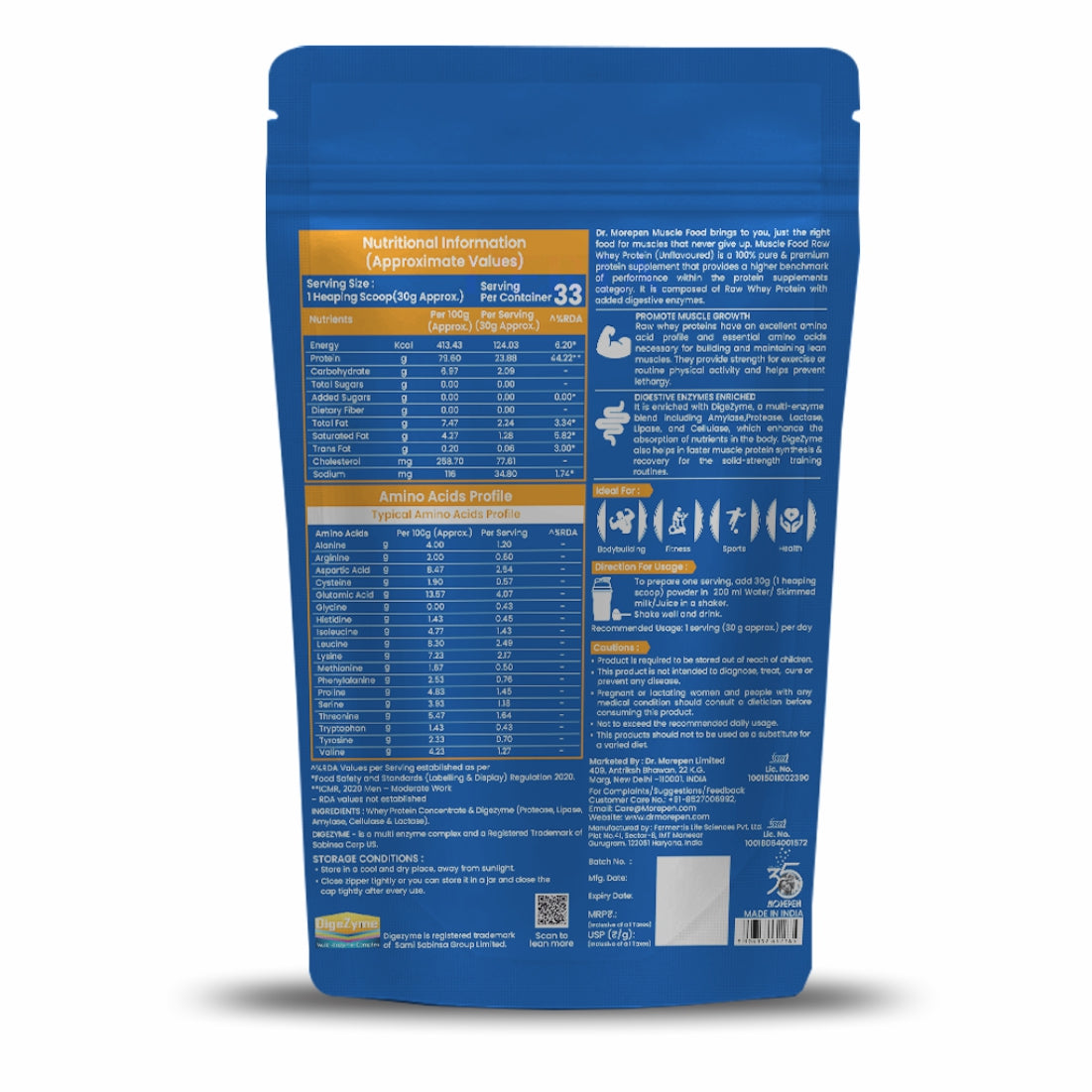 Dr. Morepen Raw Whey