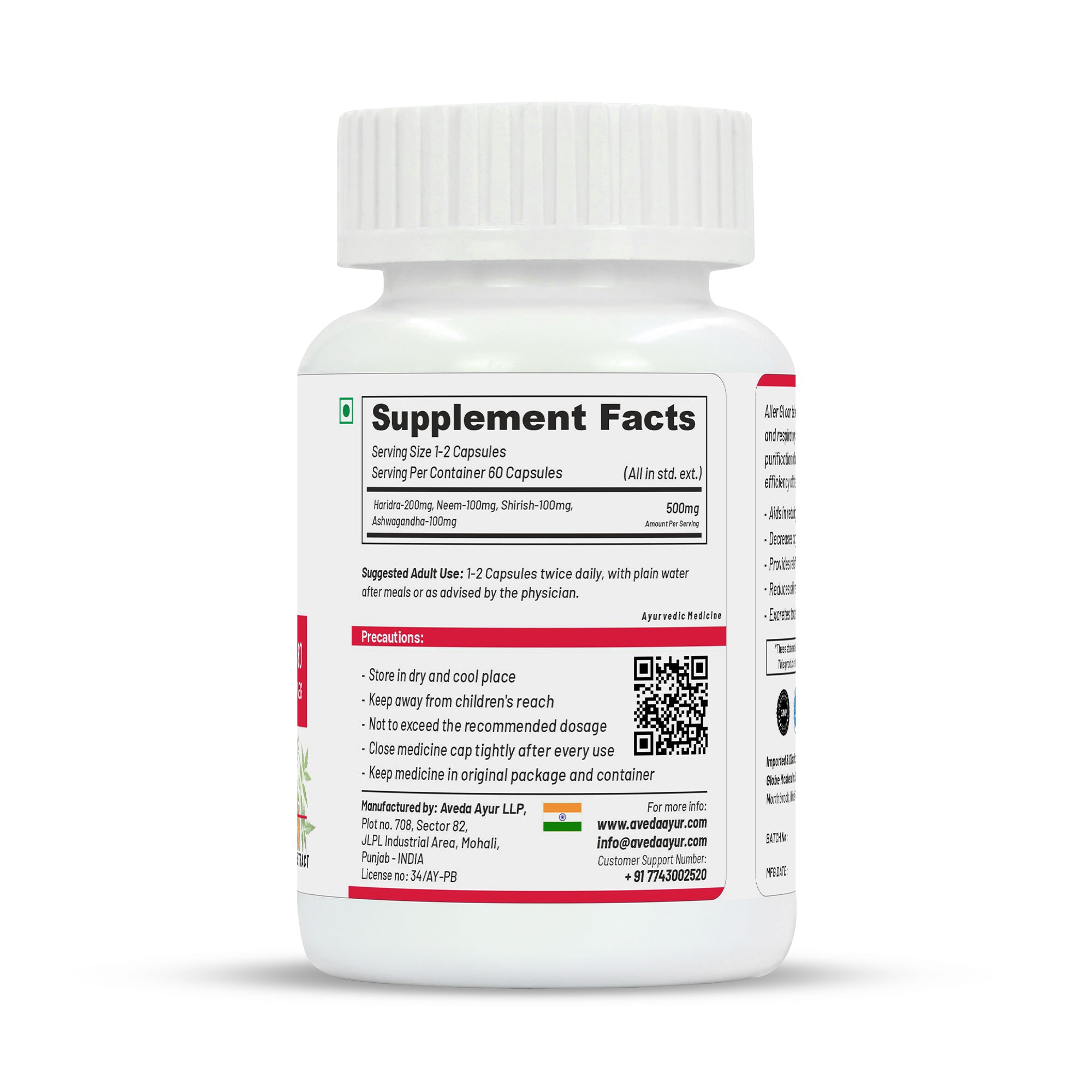 Life Aveda Aller GI Capsules - Distacart