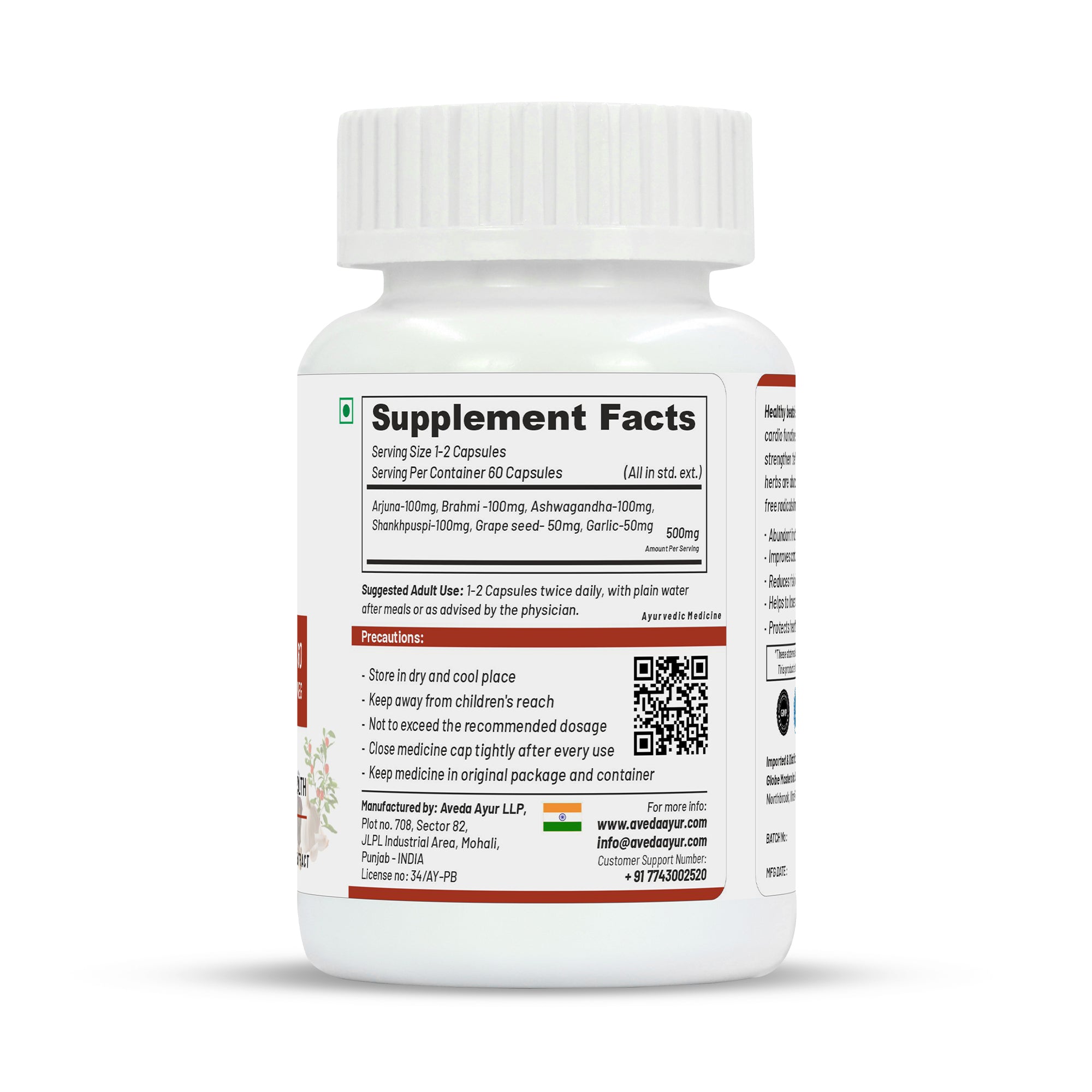 Life Aveda Premium Healthy Beats Capsules - Distacart