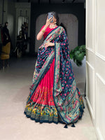 Thumbnail for Lehenga Mart Designer Wedding Lehenga Choli For Women - Pink - Distacart