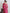 Janasya Pink Silk Blend Floral Jacquard Saree
