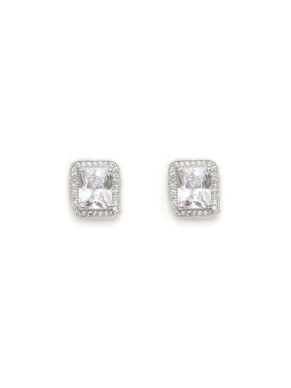 stone stud (white) - Ruby Raang - Distacart
