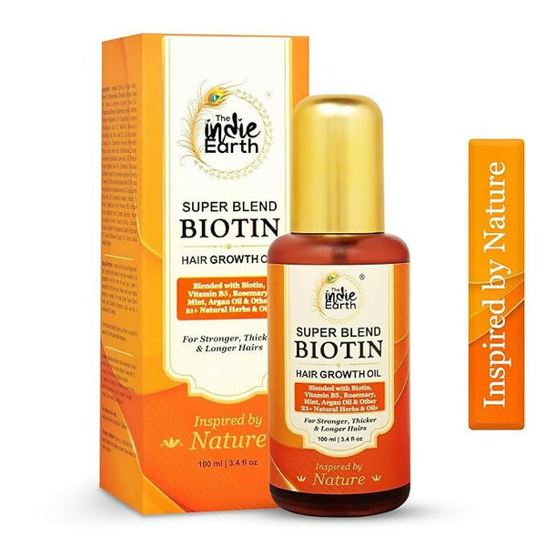 The Indie Earth Rosemary Mint Biotin Hair Oil - Distacart