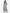 Janasya Turquoise Green Rayon Foil Print Set - Distacart