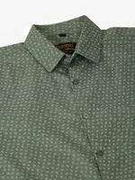Thumbnail for Jainish Men's Green Classic Printed Formal Shirt - Distacart
