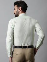 Thumbnail for Jainish Men's Light-Green Cotton Classic Formal Shirt - Distacart