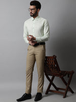 Thumbnail for Jainish Men's Light-Green Cotton Classic Formal Shirt - Distacart