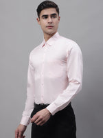 Thumbnail for Jainish Men's Pink Dobby Textured Formal Shirt - Distacart