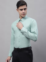 Thumbnail for Jainish Men's Green Cotton Solid Formal Shirt - Distacart