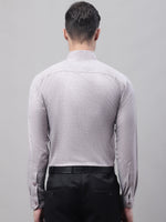 Thumbnail for Jainish Men's Grey Cotton Solid Formal Shirt - Distacart
