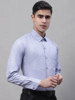 Thumbnail for Jainish Men's Light-Grey Cotton Solid Formal Shirt - Distacart