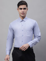 Thumbnail for Jainish Men's Light-Grey Cotton Solid Formal Shirt - Distacart