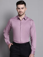 Thumbnail for Jainish Men's Cotton Solid Formal Shirt - Magenta - Distacart