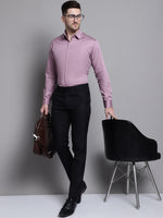 Thumbnail for Jainish Men's Cotton Solid Formal Shirt - Magenta - Distacart