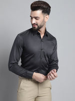 Thumbnail for Jainish Men's Cotton Solid Formal Shirt - Olive - Distacart