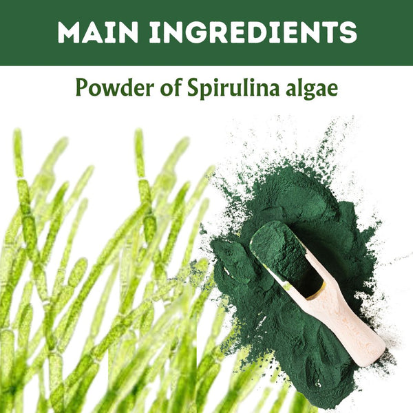 Herbal Hills Ayurveda Spirulina Tablets - Distacart