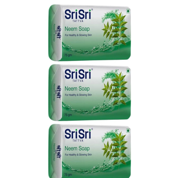 Sri Sri Tattva Neem Soap - 75 Gm - Distacart