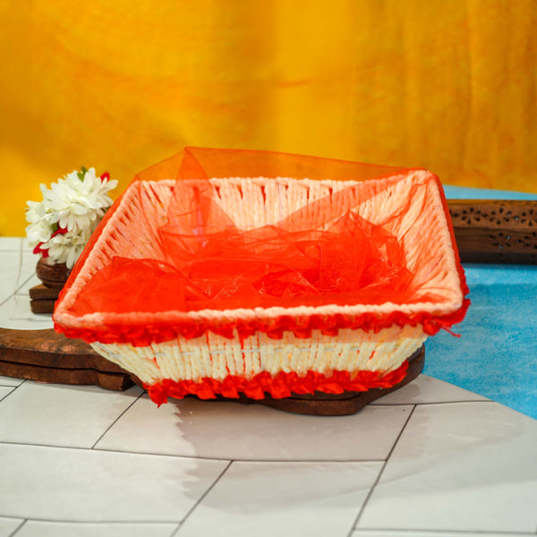 Sri Rudra Decorative Basket (SR 03082) - Distacart