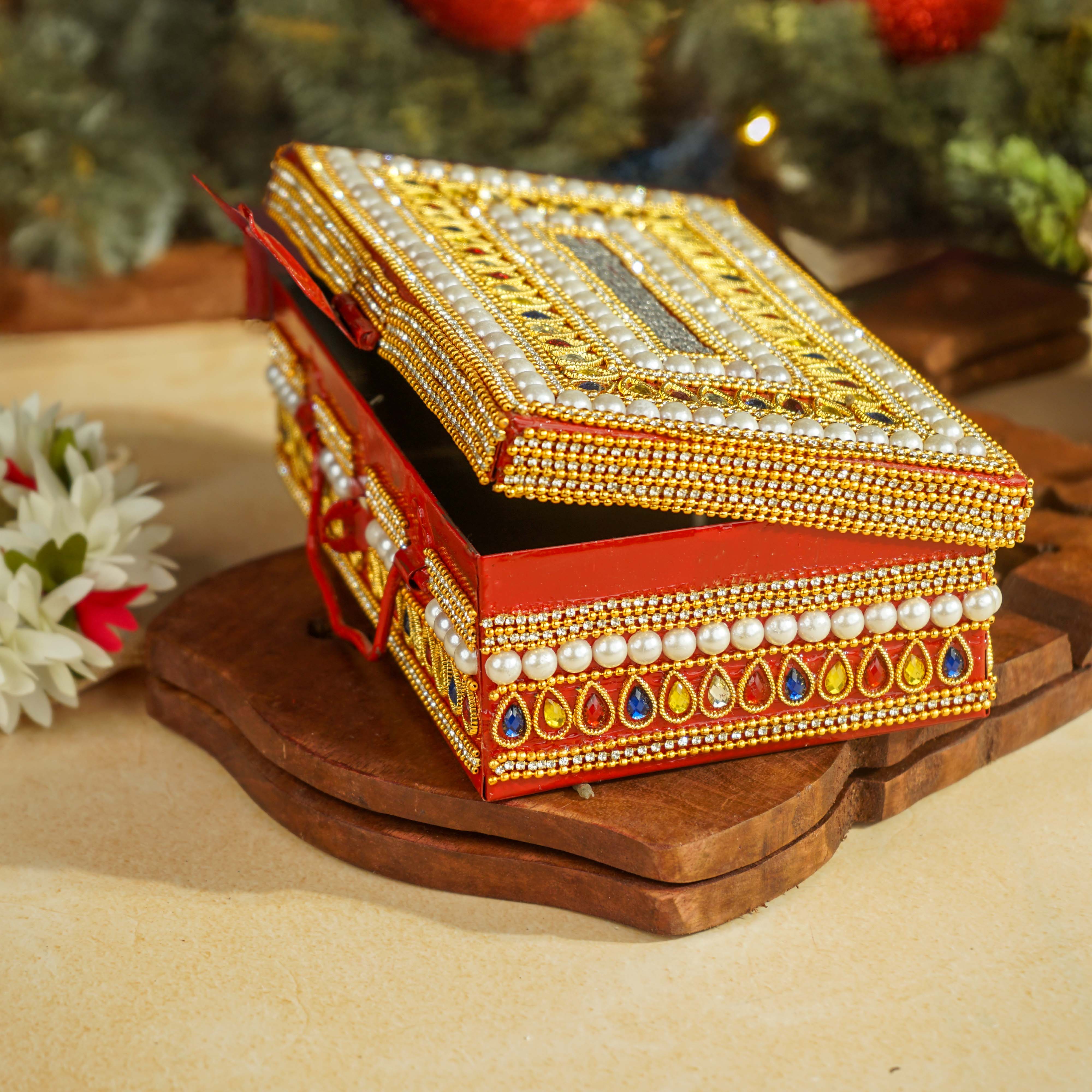 Sri Rudra Decorative Jewellery Box Mid (EAN 8906101494323) - Distacart