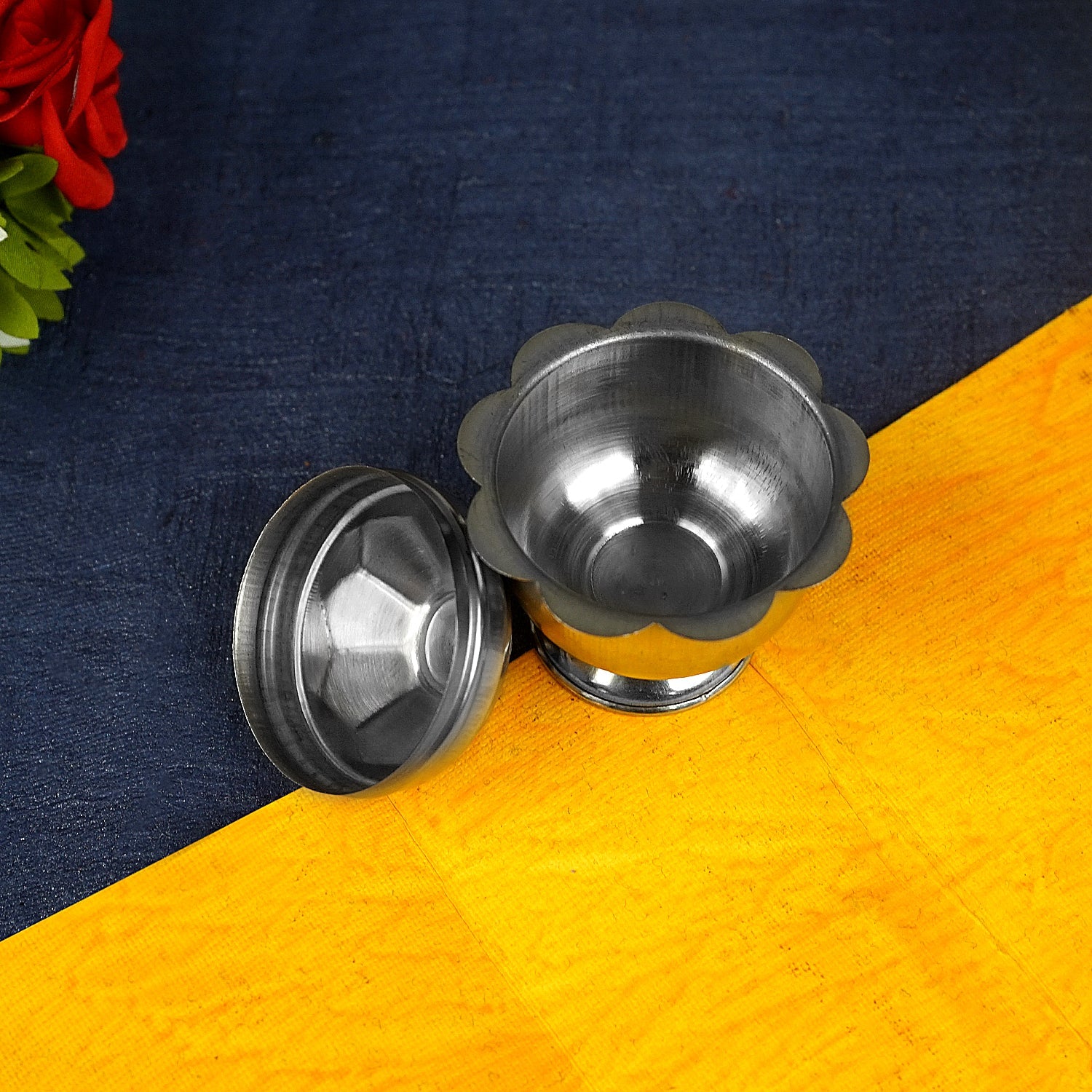 Sri Rudra Kumkum Bharani With Base (SR 01530) - Distacart