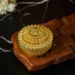 Thumbnail for Sri Rudra Gold Fancy Tray Round Bowl (EAN 8906101491865) - Distacart
