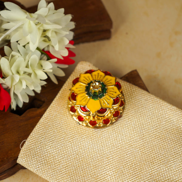 Sri Rudra Fiber Gold Kumkum Bharani (SR 01946) - Distacart