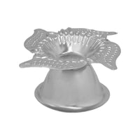 Thumbnail for Shubhkart Nitya Steel Swastik Diya - Distacart