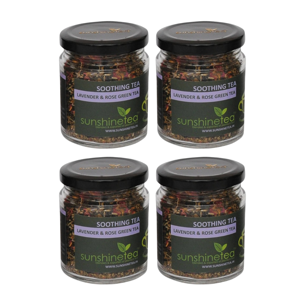 Sunshine Tea Lavender & Rose Green Tea - Distacart