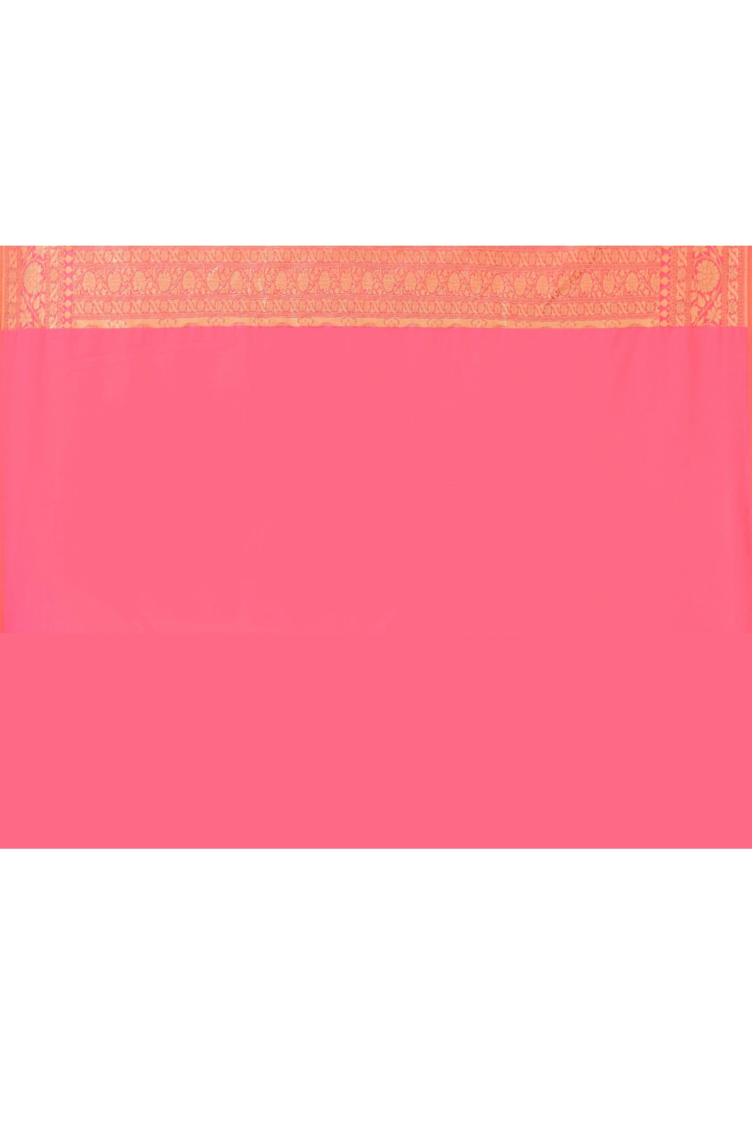 Joban Fashion Pink Peach Soft Pure Handloom Banarasi Silk Saree