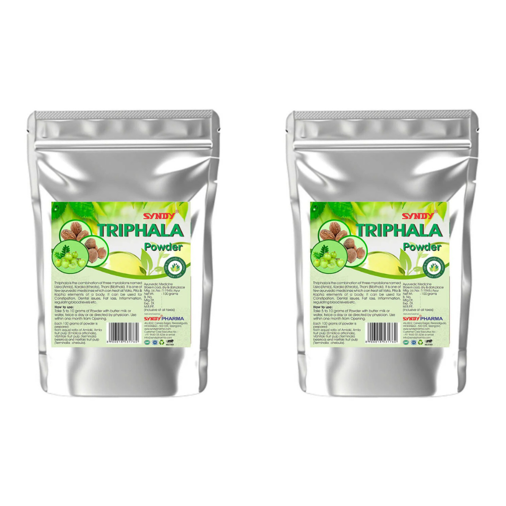 Syndy Pharma Triphala Powder - Distacart