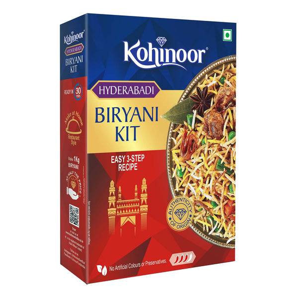 Kohinoor Authentic Hyderabadi Biryani Kit - Distacart