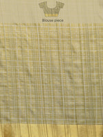 Thumbnail for Olive Silk Blend Digital Print Floral Saree with Unstitched Blouse - Hiral Fashion - Distacart