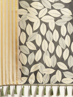 Thumbnail for Black Art Silk Printed Floral Saree with Unstitched Blouse - Hiral Fashion - Distacart