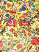 Thumbnail for Green Art Silk Digital Print Floral Saree with Unstitched Blouse - Hiral Fashion - Distacart