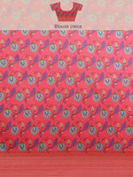 Thumbnail for Green Art Silk Digital Print Floral Saree with Unstitched Blouse - Hiral Fashion - Distacart