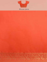 Thumbnail for Multicolor Art Silk Printed Kalamkari Saree with Unstitched Blouse - Hiral Fashion - Distacart