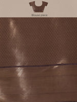 Thumbnail for Purple Kanchipuram Silk Digital Print Floral Saree with Unstitched Blouse - Hiral Fashion - Distacart