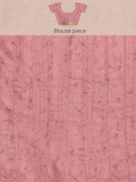 Thumbnail for Maroon Silk Blend Digital Print Floral Saree with Unstitched Blouse - Hiral Fashion - Distacart