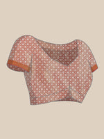 Thumbnail for Mustard Brocade Woven Zari Design Floral Saree with Unstitched Blouse - Hiral Fashion - Distacart