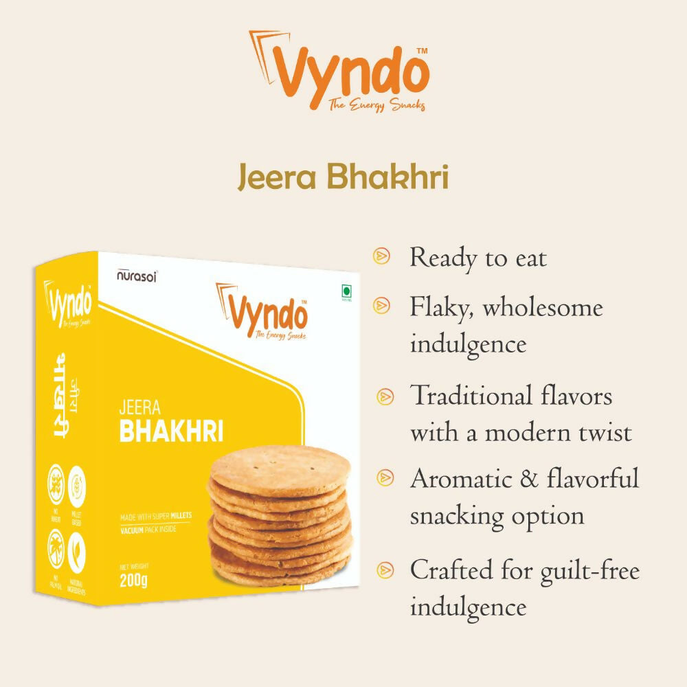 Vyndo Jeera Bhakhri - Distacart